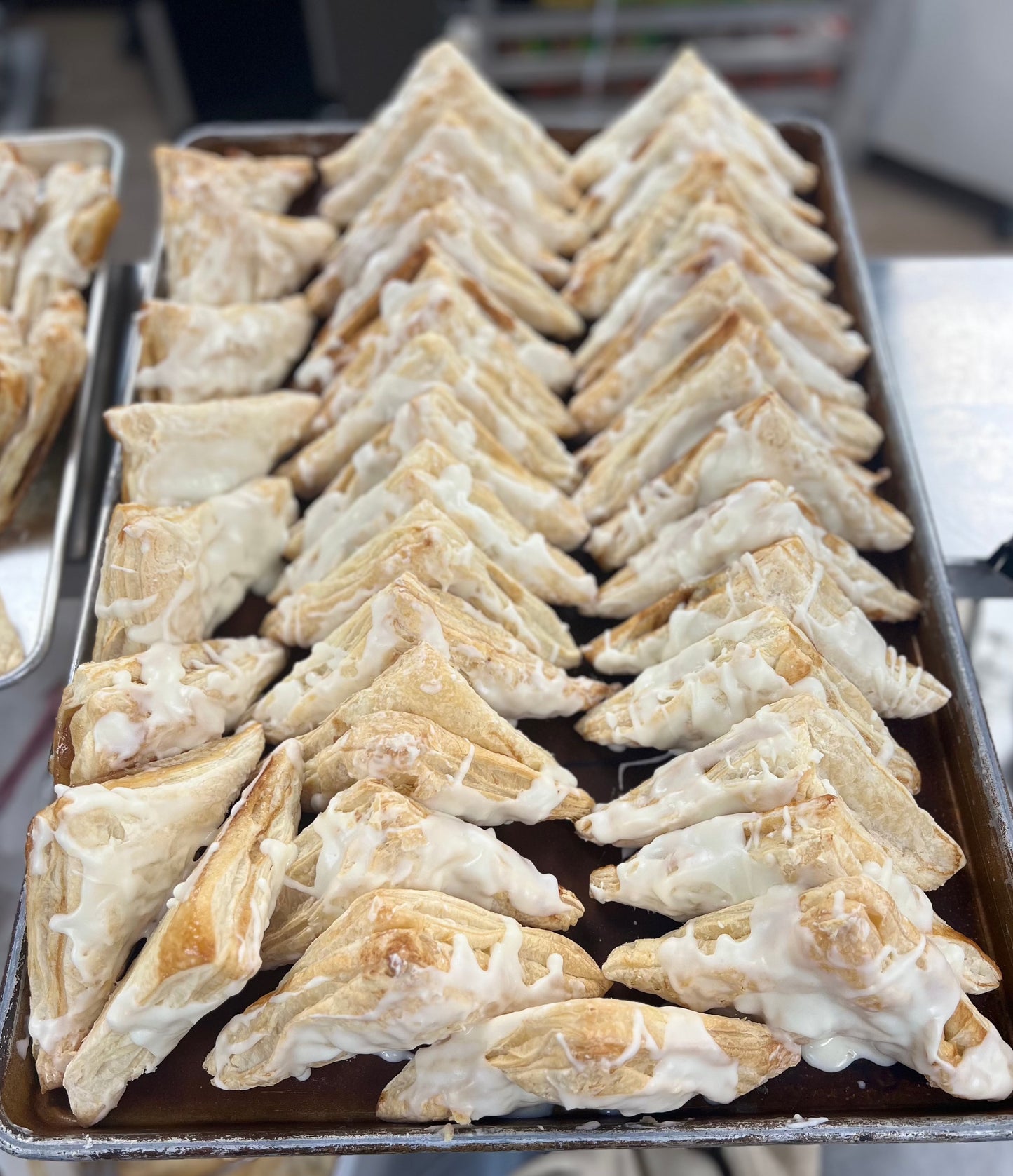 Blackberry Turnovers with Vanilla Icing (4 Dozen)