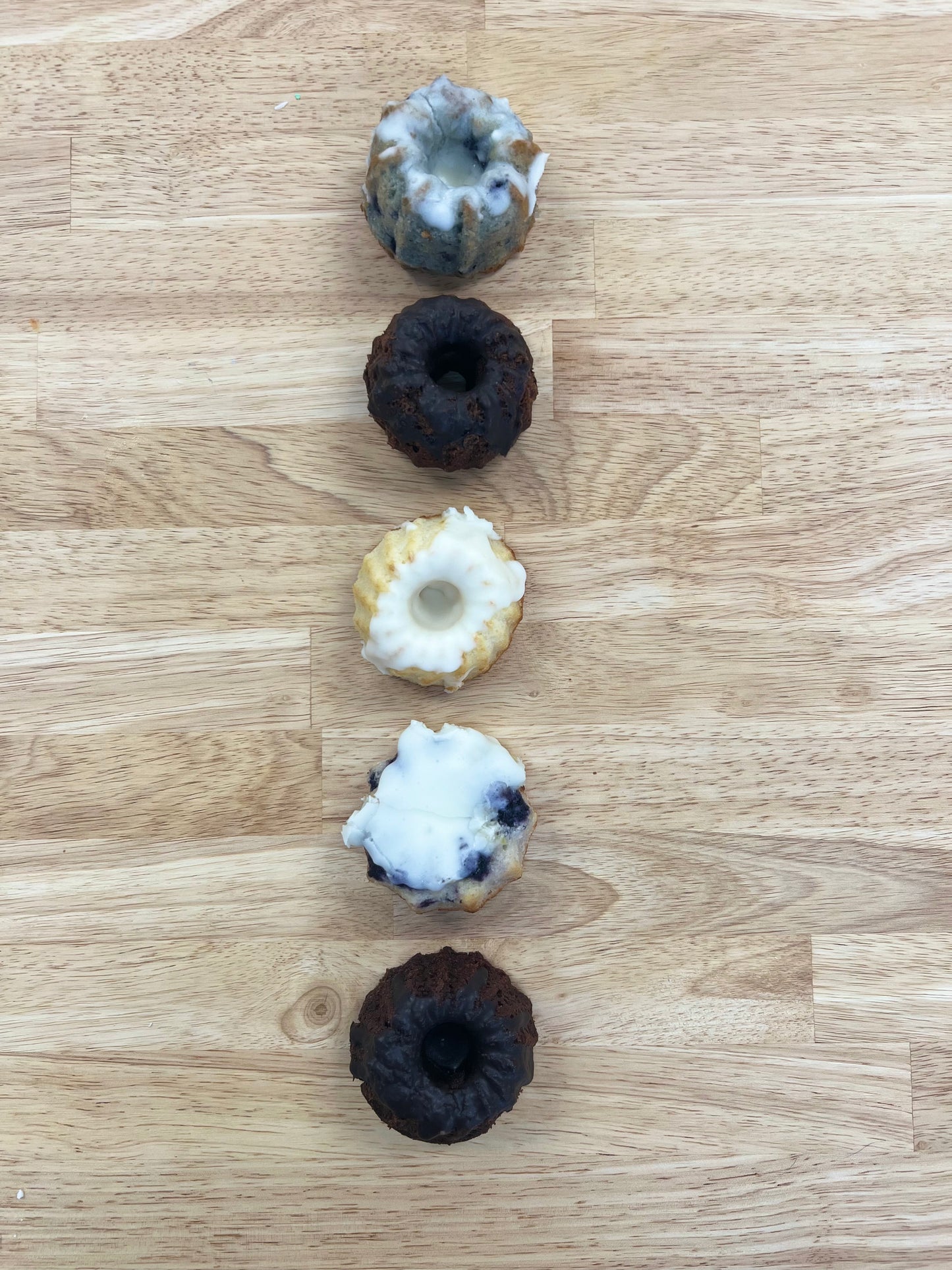 Blueberry Mini Bundt Cakes (4 Dozen)
