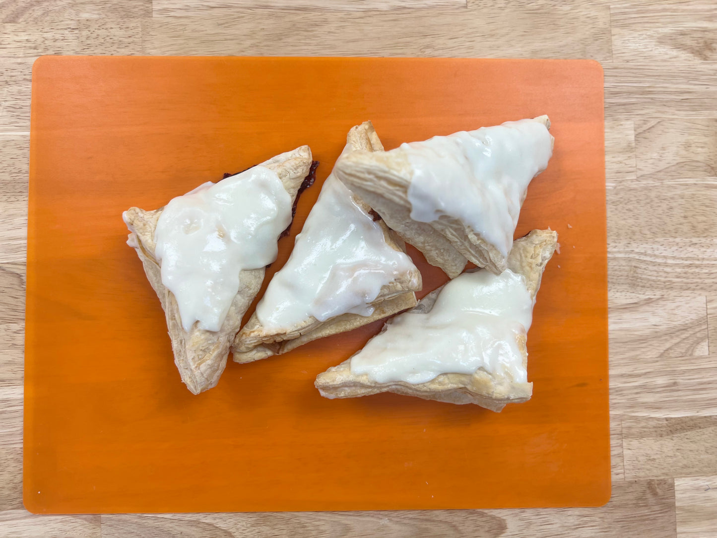 Cherry Turnovers with Vanilla Icing (4 Dozen)