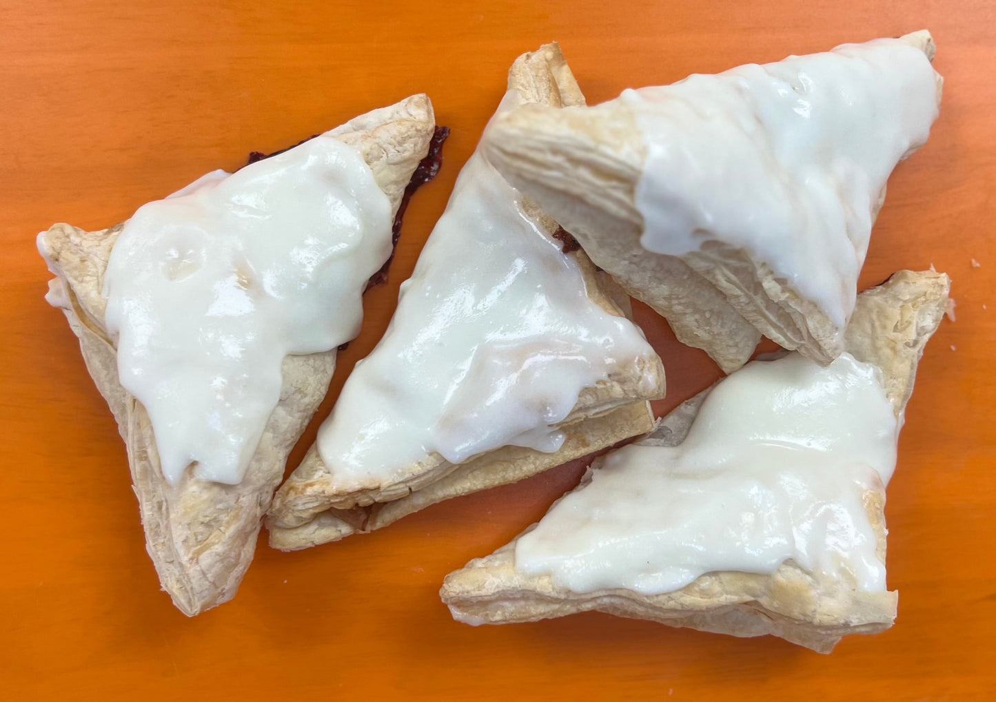 Blackberry Turnovers with Vanilla Icing (4 Dozen)