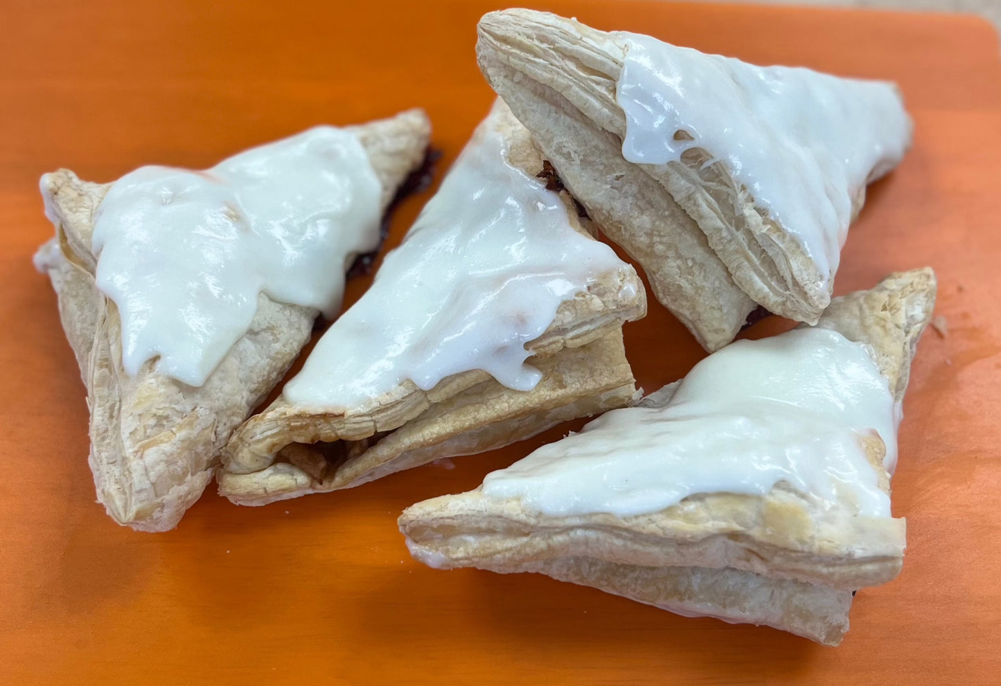 Blackberry Turnovers with Vanilla Icing (4 Dozen)