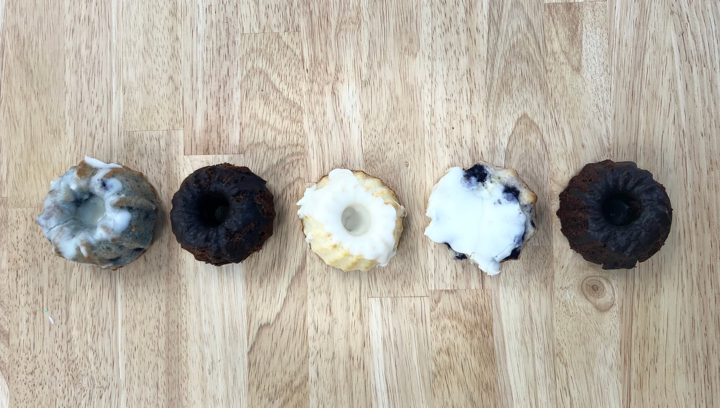 Orange Mini Bundt Cakes (4 Dozen)