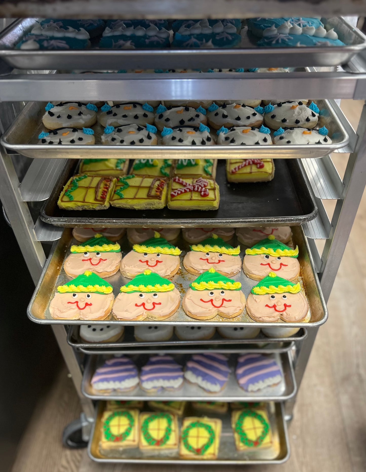 Iced CUSTOM CUTOUT Sugar Cookies (5 Dozen)