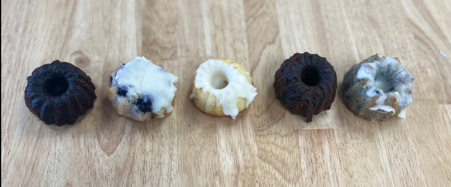 Blueberry Mini Bundt Cakes (4 Dozen)