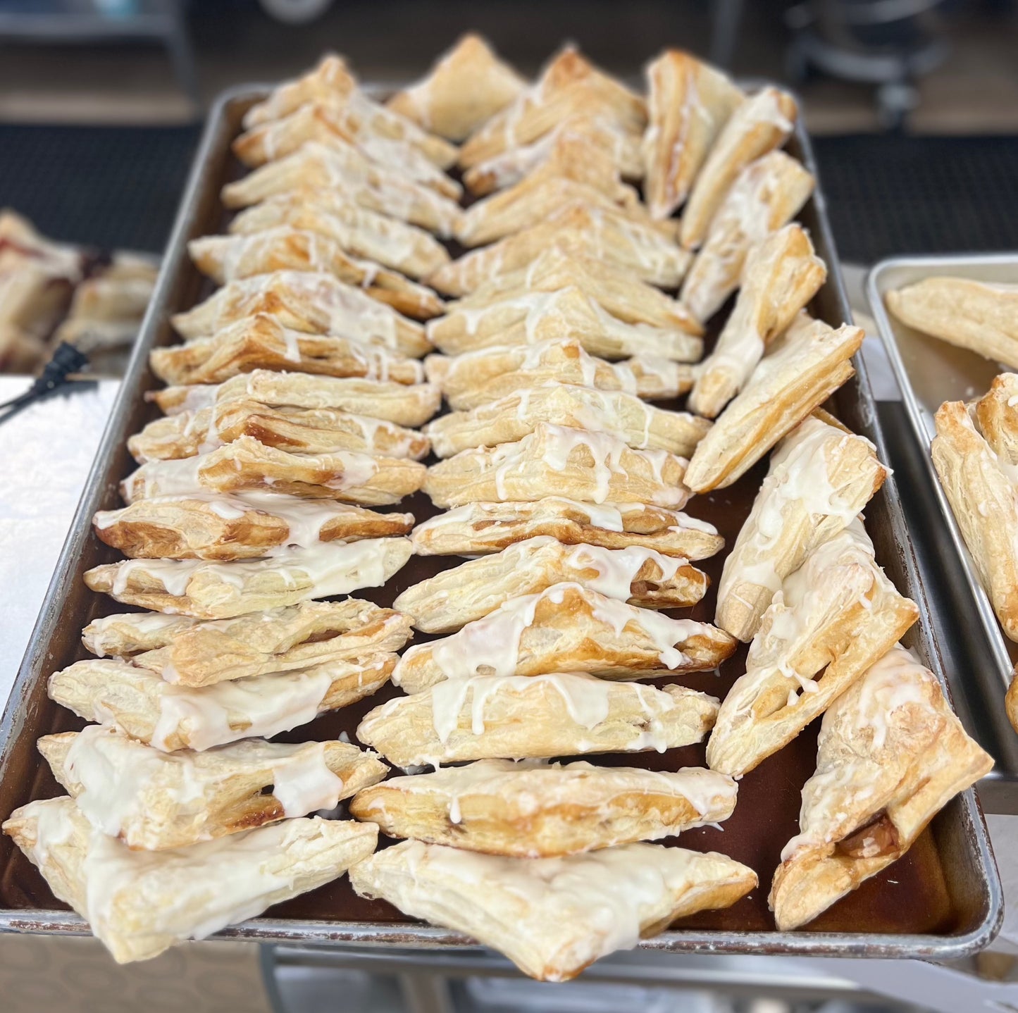 Blackberry Turnovers with Vanilla Icing (4 Dozen)
