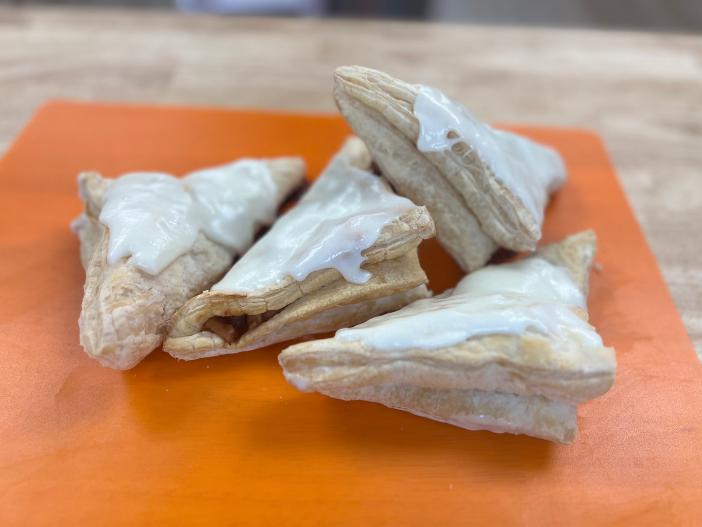 Blueberry Turnovers with Vanilla Icing (4 Dozen)