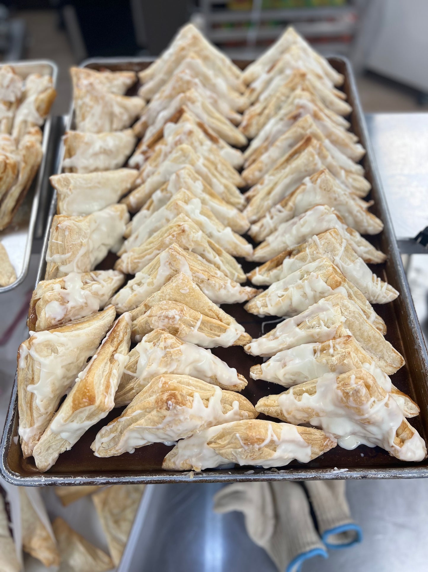 Blueberry Turnovers with Vanilla Icing (4 Dozen)