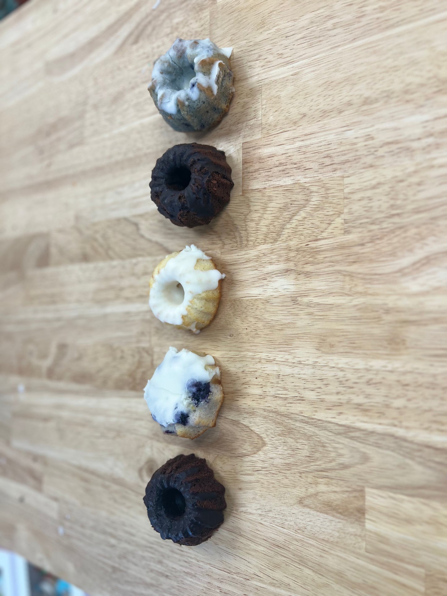 Blueberry Mini Bundt Cakes (4 Dozen)