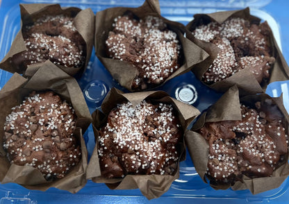 DOUBLE Chocolate Chip Jumbo Muffins (3 Dozen)