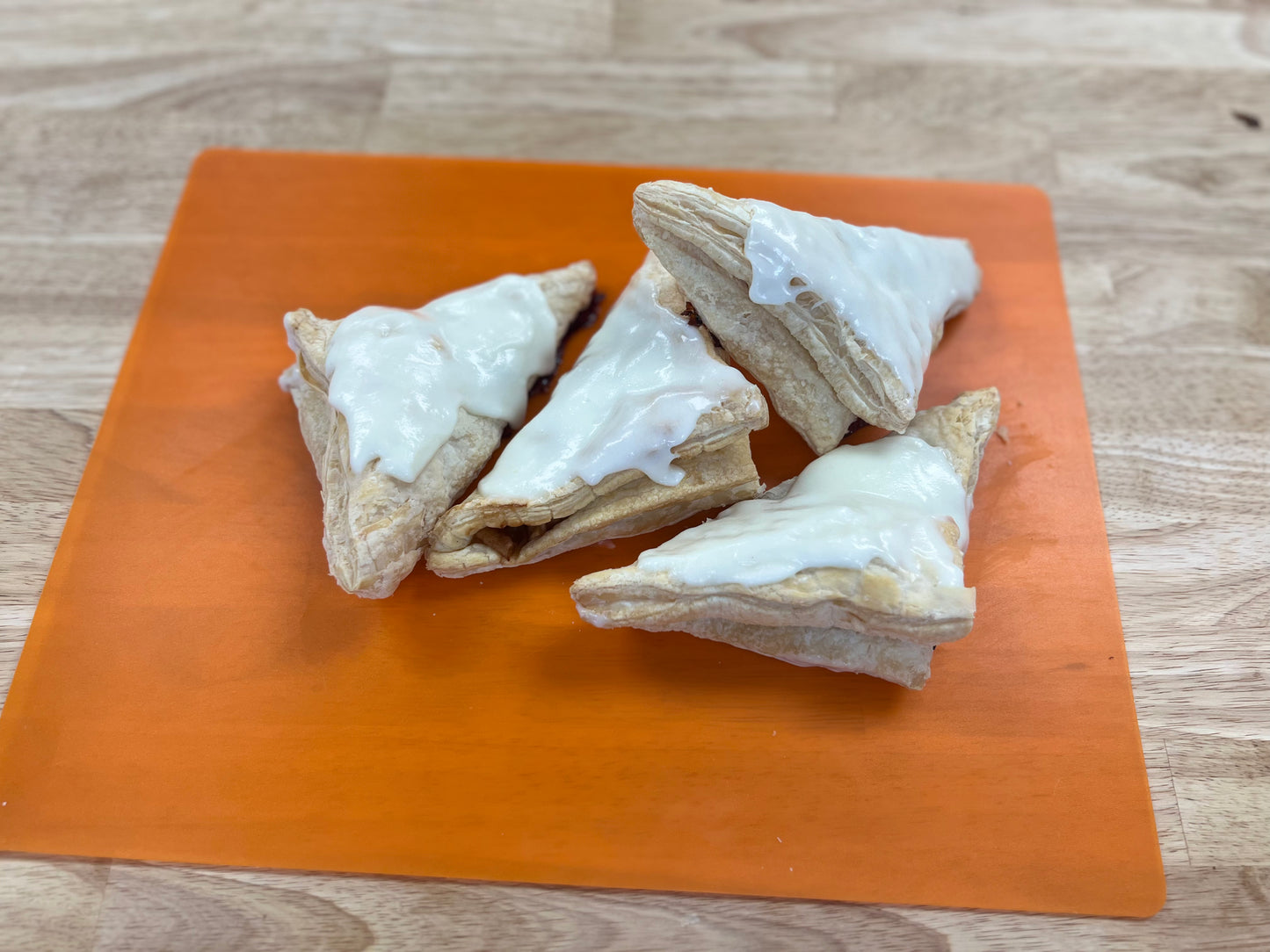 Cherry Turnovers with Vanilla Icing (4 Dozen)